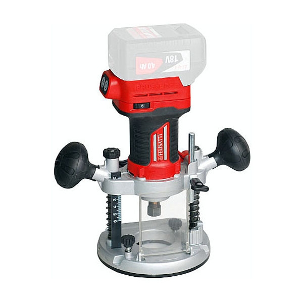 Машина фрезерная аккумуляторная Felisatti ФМ-55/18Л3, 18 В, 40А, 8000-26000 об/мин