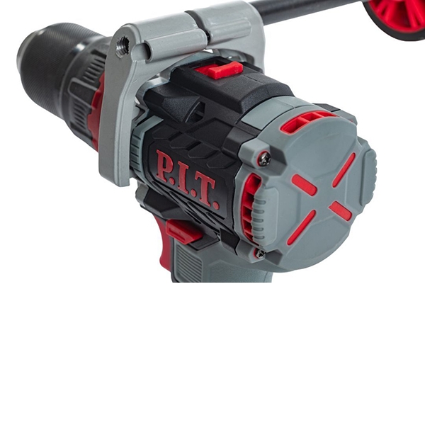 Дрель ударная бесщеточная аккумуляторная P.I.T. PSB20H-13C X-Driver Solo, 20 В, 0-600/2100 об/мин, 110 Hm, 13 мм, 2 ск.