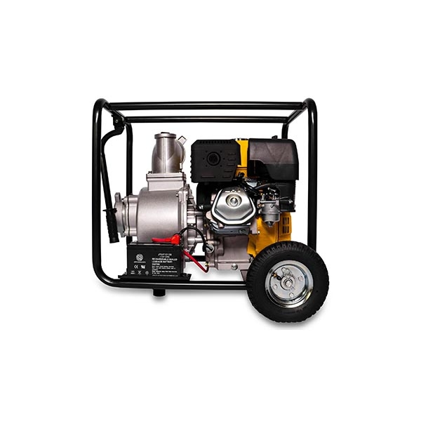 Водяной насос Champion GP100E, 1600 л/м, 9 лс. 8/26, эл.стартер, колеса