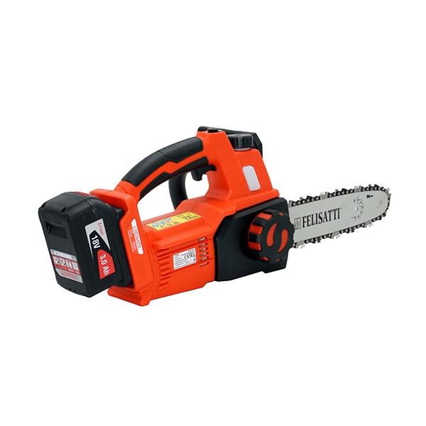 Аккумуляторная цепная пила Felisatti без АКБ и ЗУ.