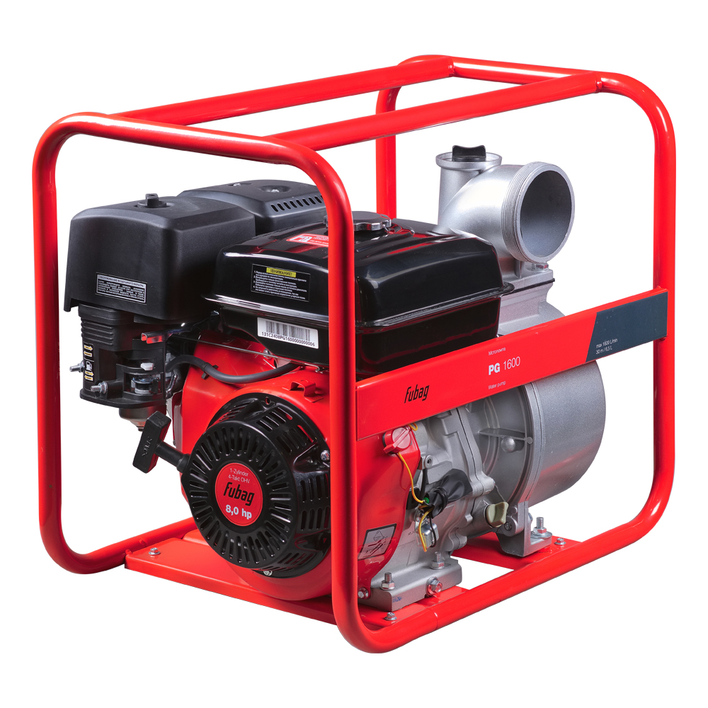 Мотопомпа для чистой воды FUBAG PG 1600