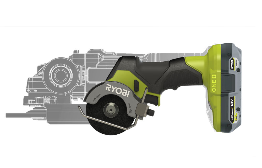 ONE + / Пила циркулярная аккумуляторная Ryobi HP RCT18C-0 (без батареи)