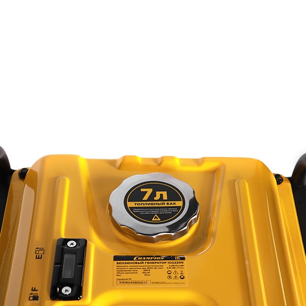 Генератор инверторный Champion IGG2200, 2/2,1 кВт, 7 л.с., 7 л