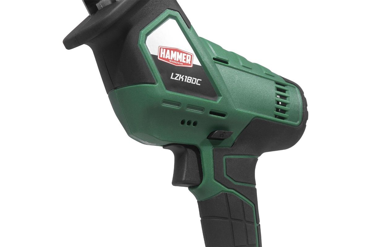Пила сабельная аккумуляторная Hammer LZK18DC