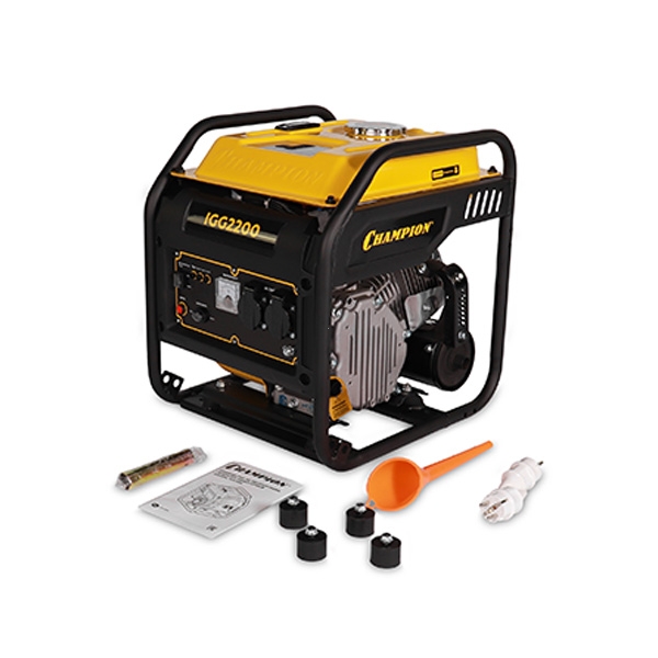 Генератор инверторный Champion IGG2200, 2/2,1 кВт, 7 л.с., 7 л