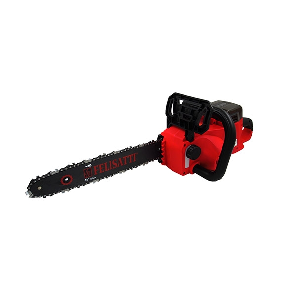 Аккумуляторная цепная пила FELISATTI FT1163. 18 В, шина 355 мм (14"), 3700/5200 об/мин (картон, без аккум.)