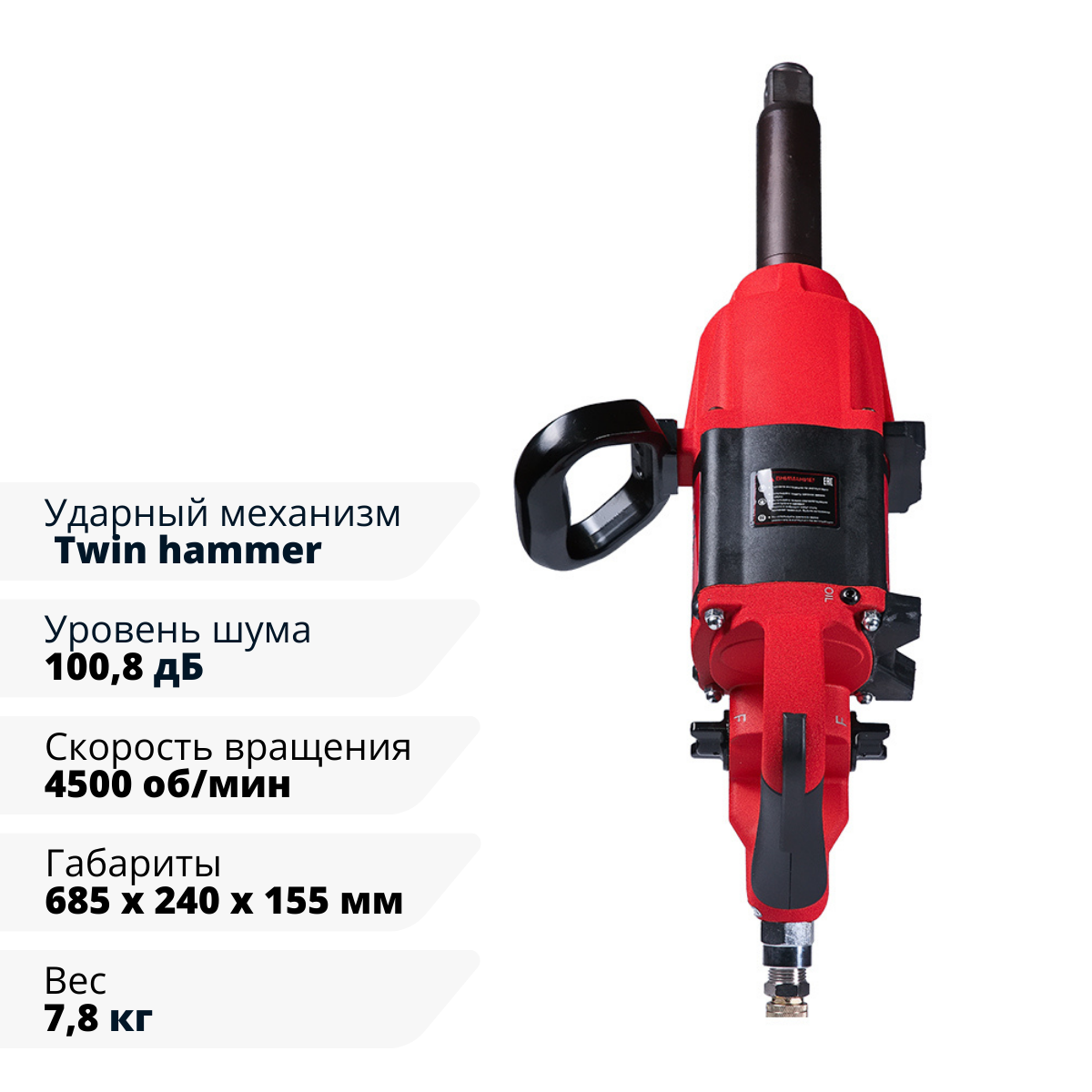 Пневмогайковерт ударный FUBAG IWC 2900 1 "