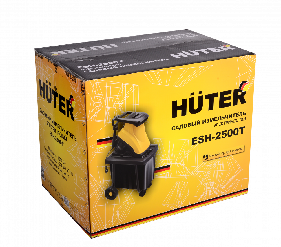 Измельчитель садовых отходов Huter ESH-2500T