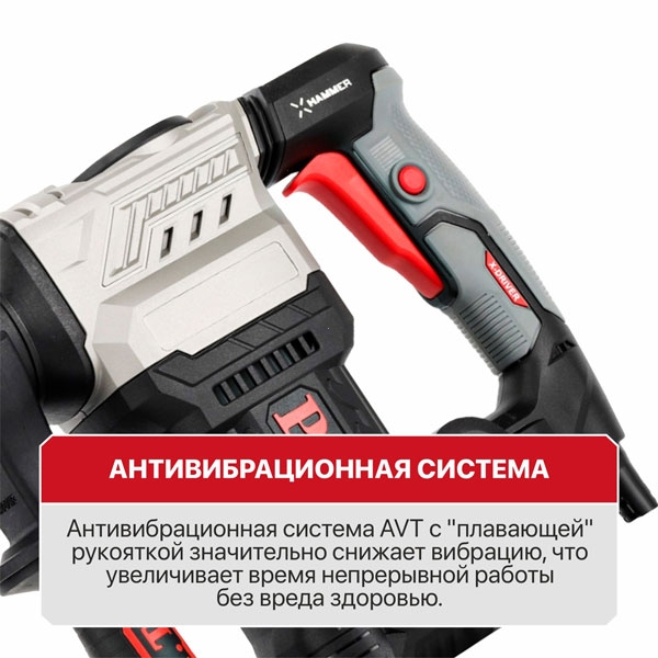 Молоток отбойный PIT GSH25-C2. SDS-MAX электрич. P.I.T., 1500Вт, 15дж, 4100 уд/мин, 12 полож. зубила