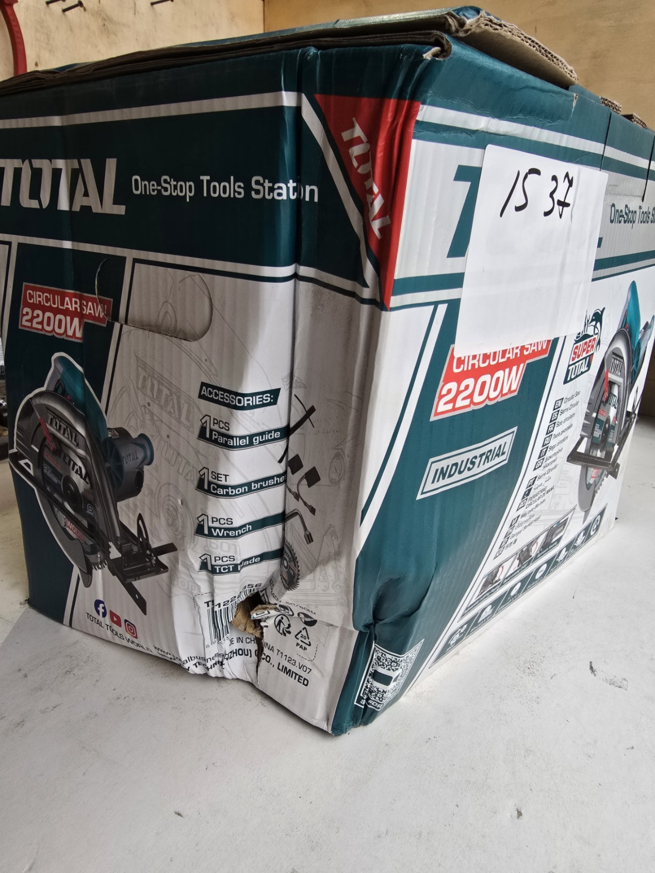 (Уценка) Пила циркулярная TOTAL TS1222356