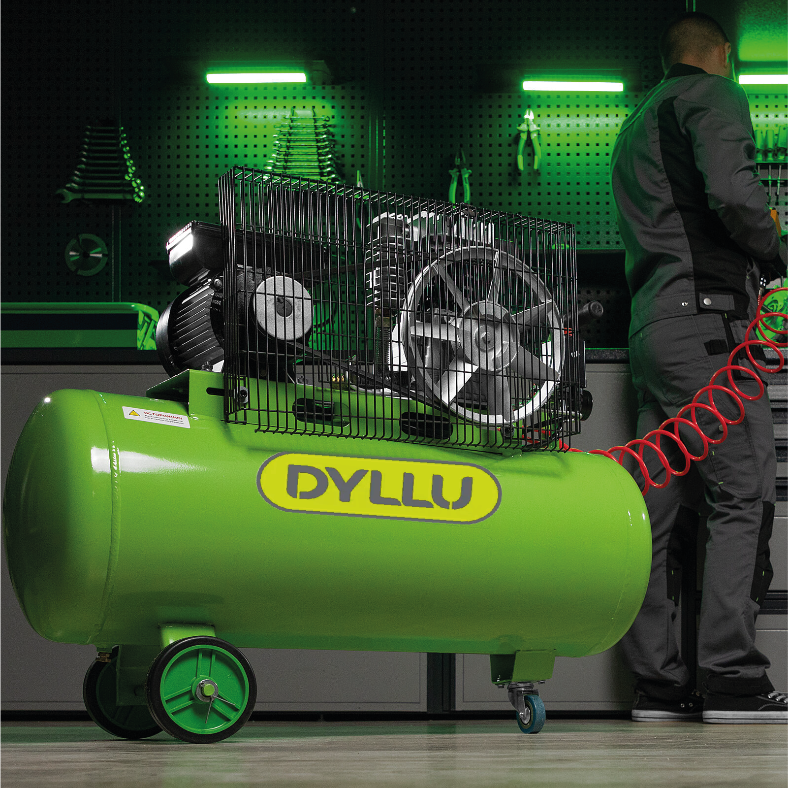 Компрессоры с ременным приводом