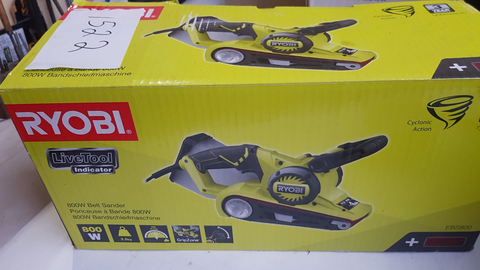 (Уценка) Ленточная шлифмашина RYOBI EBS800