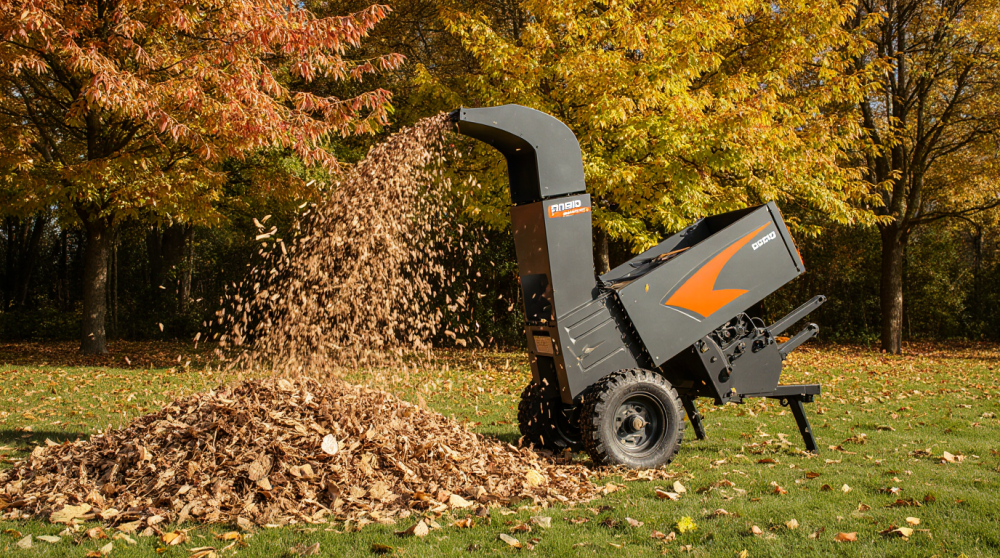 Садовый измельчитель: незаменимый помощник осенью