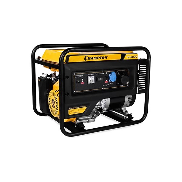 Генератор бензин. Champion GG5000 OHV 15 лс, 25л, 5,0/5,5 кВт