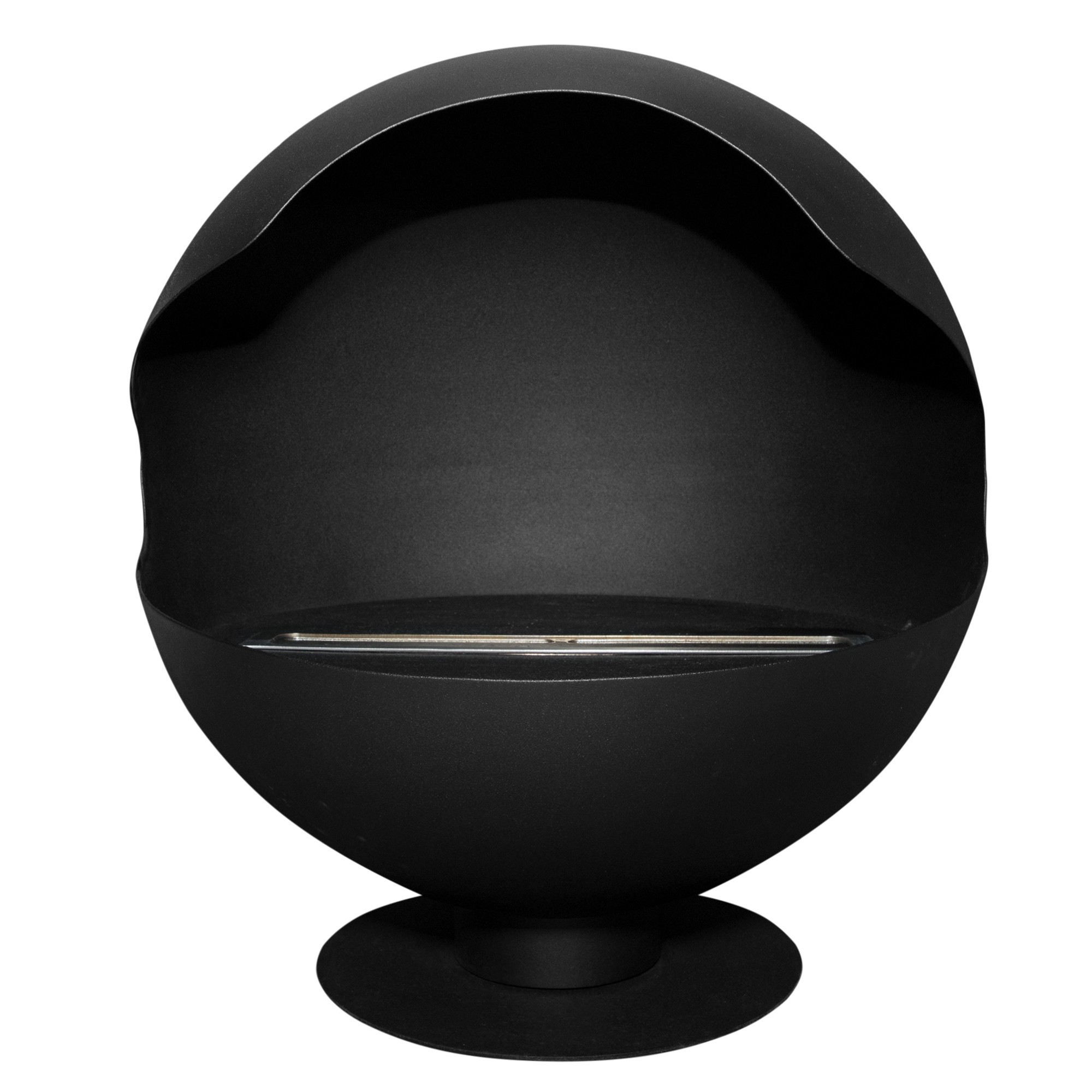 Каминокомплект:Биокамин Firelight BFP/F-55 Sphere+Набор керамических камней М, белые