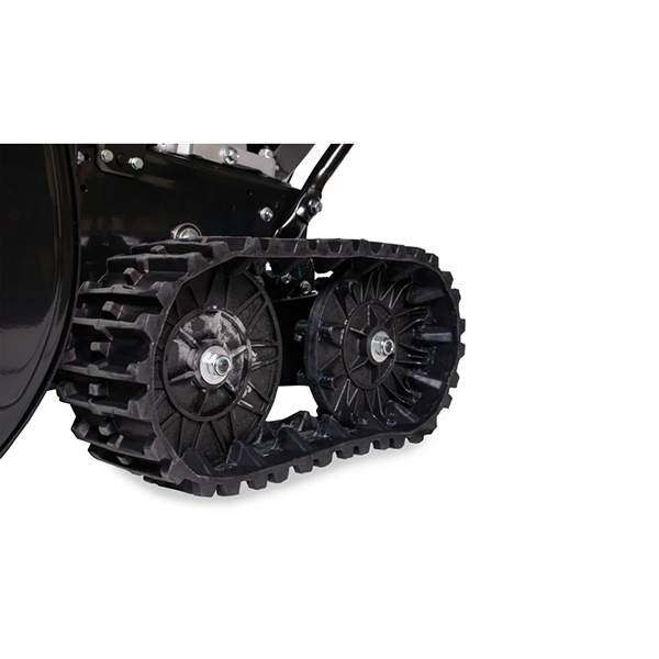 Снегоотбрасыватель Champion STT1171E, 12 л.с., 70см, 6F/2R гусеницы, бак 5,5 л., эл.стартер, фара, обогрев зимн.дв.