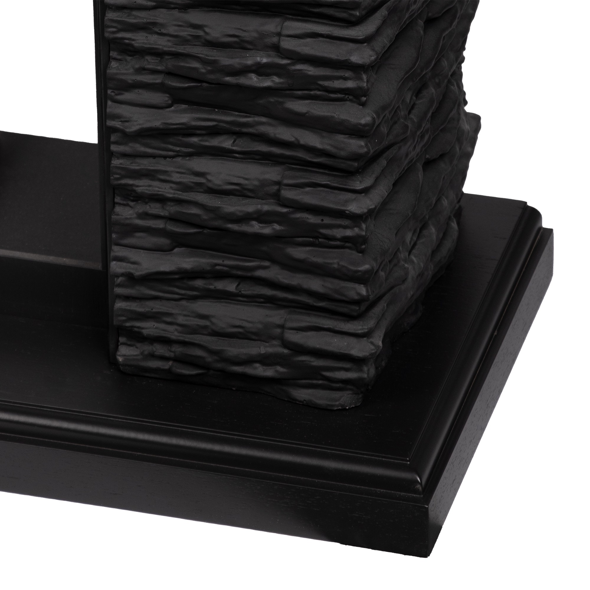 Каминокомплект: Очаг Royal Thermo Aurora RTFP/P-AR40LS, портал Porto 42/40/36 камень чер. шп. венге