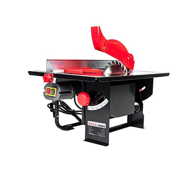 Пила стационарная дисковая электрическая P.I.T. PTS200-C, 850Вт, диск 200*16*2,4, стол