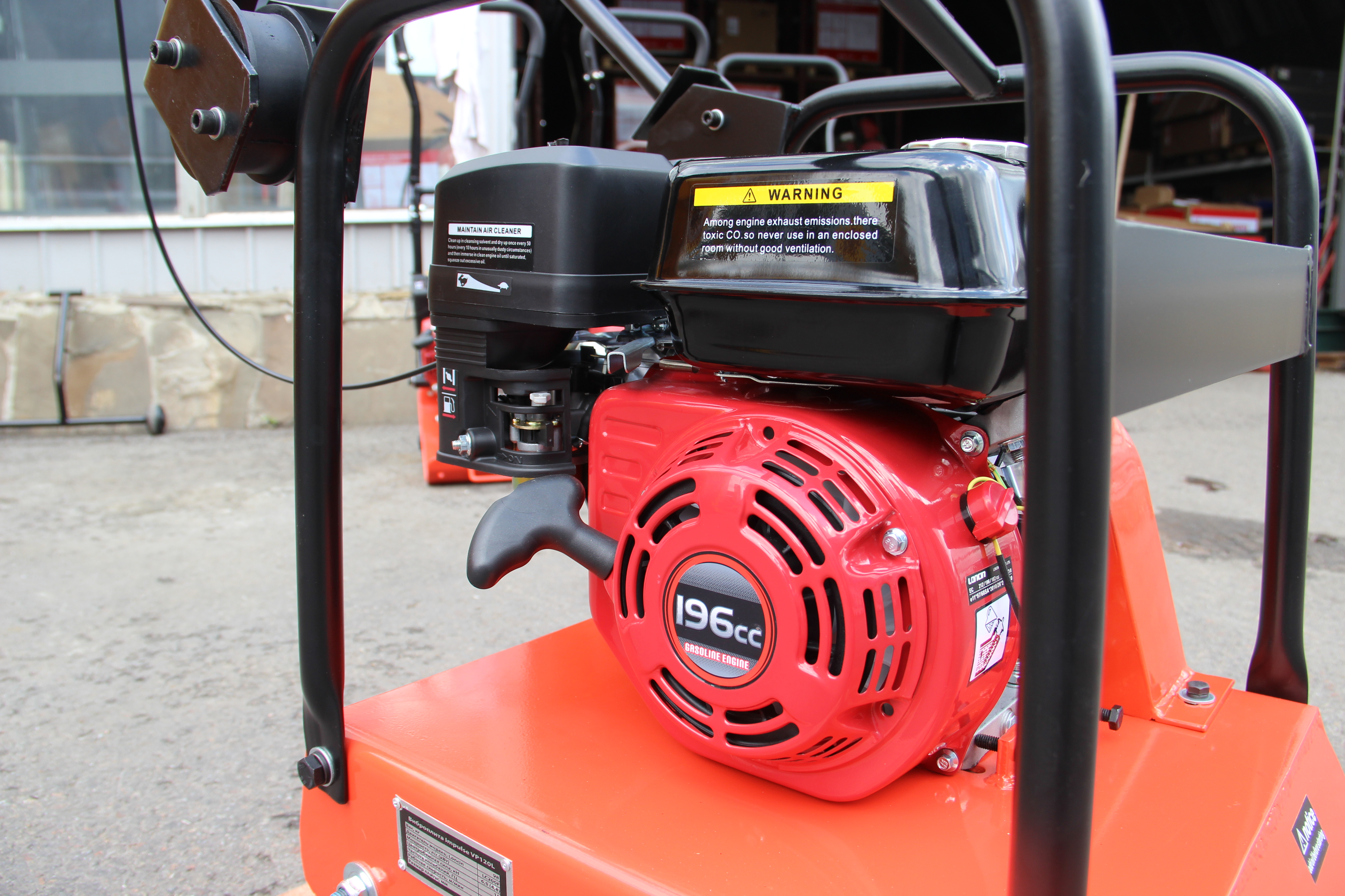 Виброплита Impulse VP120L Loncin LC200F