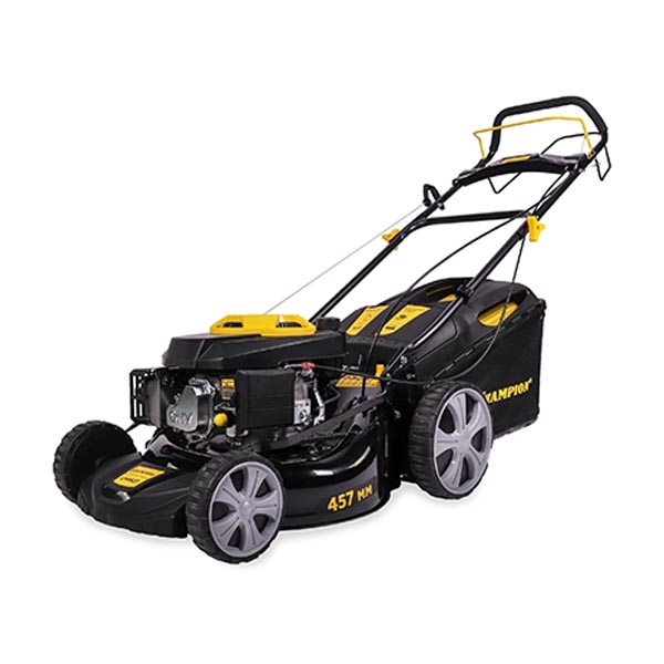 Газонокосилка бензин. Champion LM4627, 2,6кВт., привод,травосбор. 60л., шир.захвата 460мм.,25-75мм.,3в1