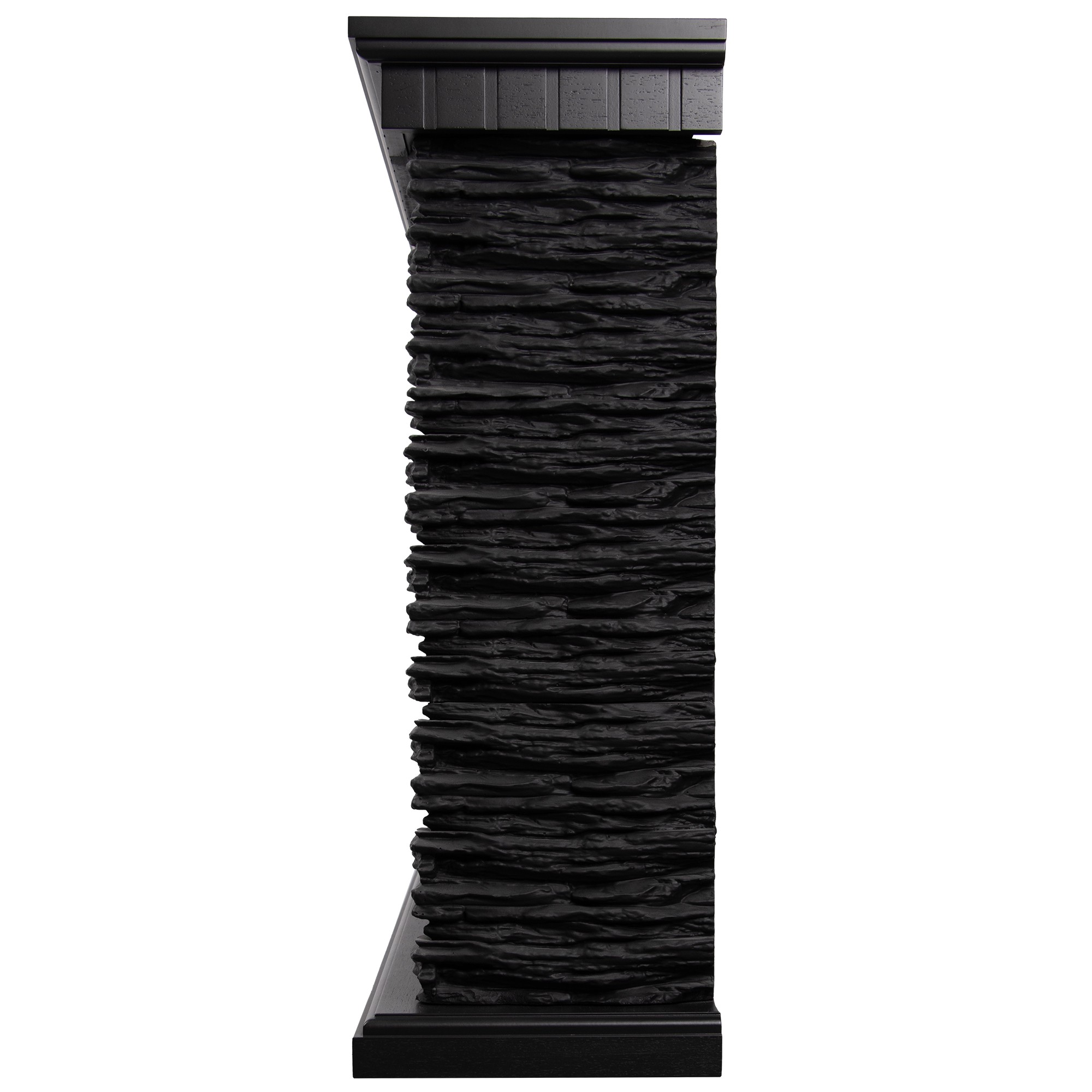 Каминокомплект: Очаг Royal Thermo Aurora RTFP/P-AR40LS, портал Porto 42/40/36 камень чер. шп. венге