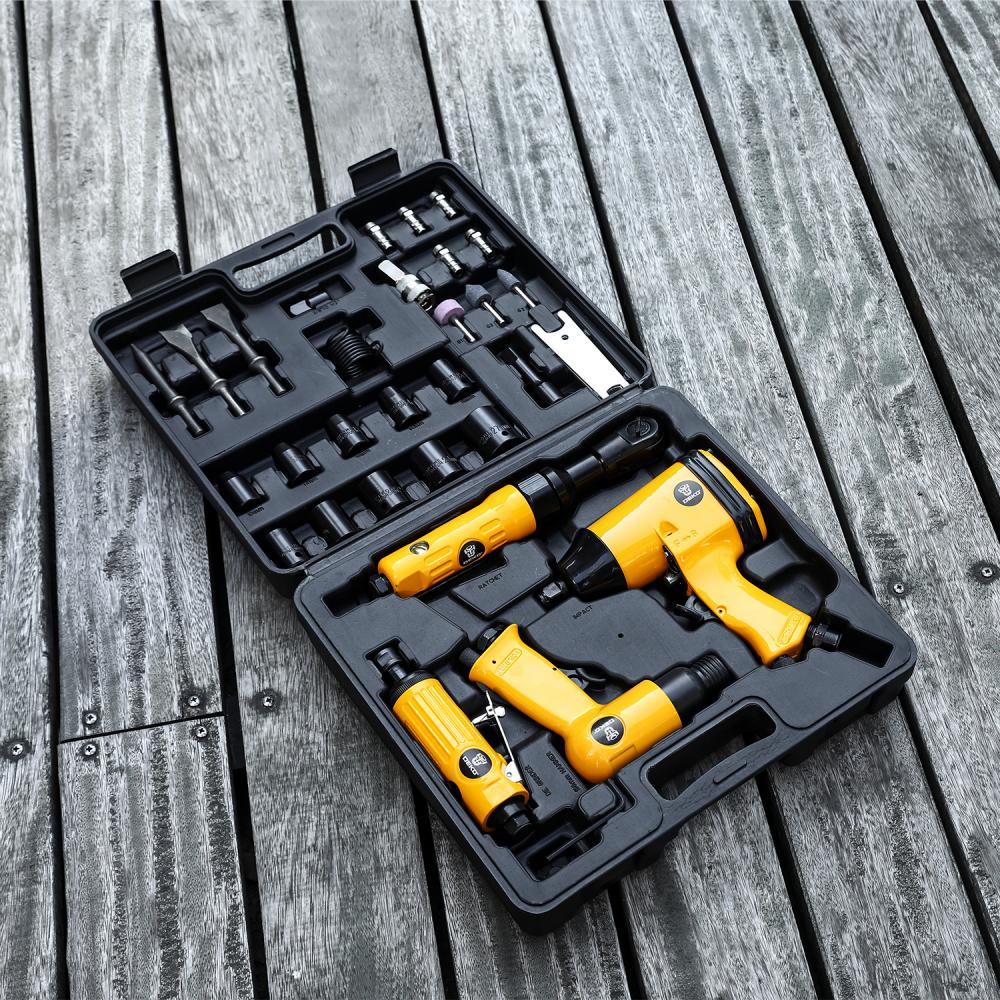 Набор пневмоинструмента DEKO Premium SET 34