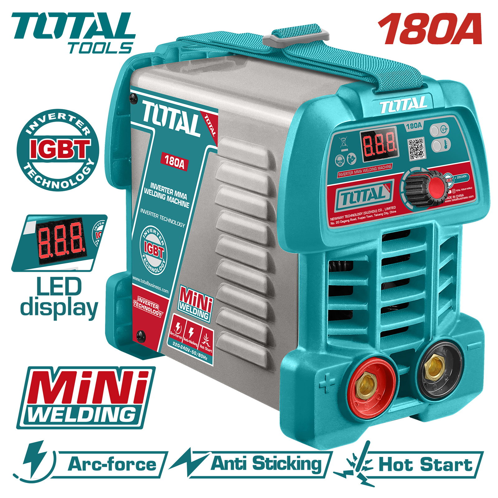 Инвертор сварочный TOTAL TW218049