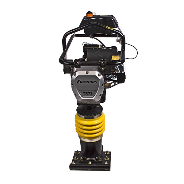 Виброрамбовка CHAMPION TR72,4,8кВт., 10 кН., 34,5*28,5см., 25см, 120м2/час, 76кг