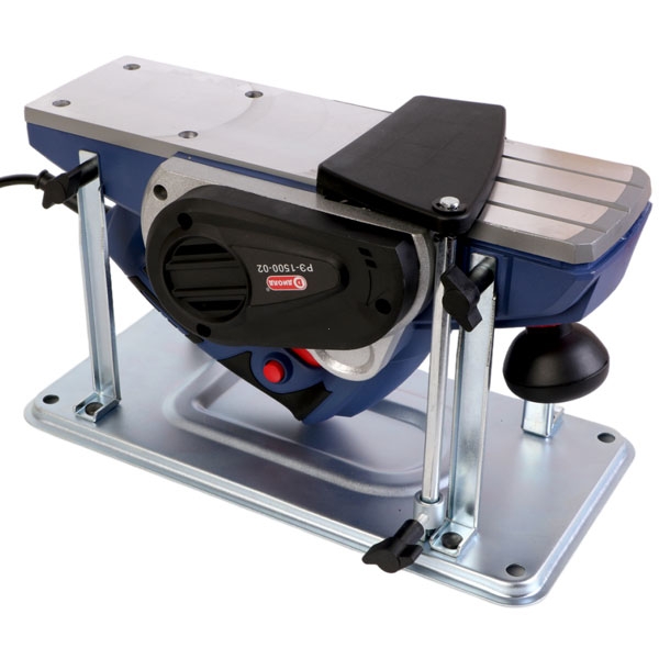 Рубанок ручной электрический ДИОЛД РЭ-1500-02, 1500 Вт, 15000 об/мин, 110 мм, 0-3,5 мм, с подставкой