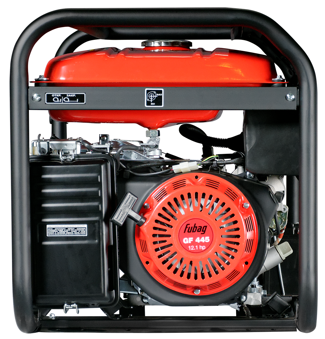 Генератор бензиновый FUBAG BS 7500 A ES с электростартером и коннектором автоматики