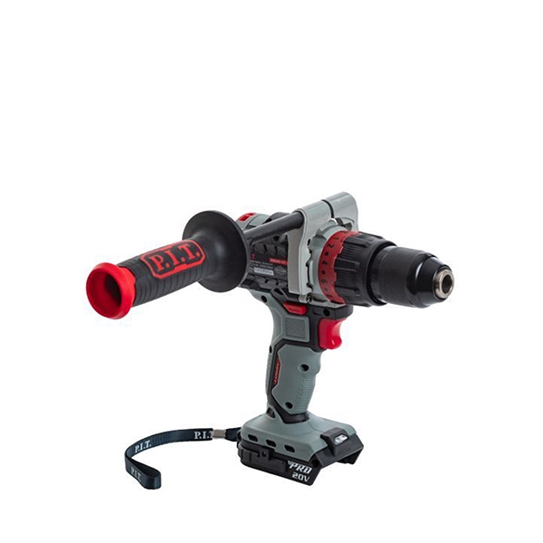 Дрель ударная бесщеточная аккумуляторная P.I.T. PSB20H-13C X-Driver Solo, 20 В, 0-600/2100 об/мин, 110 Hm, 13 мм, 2 ск.