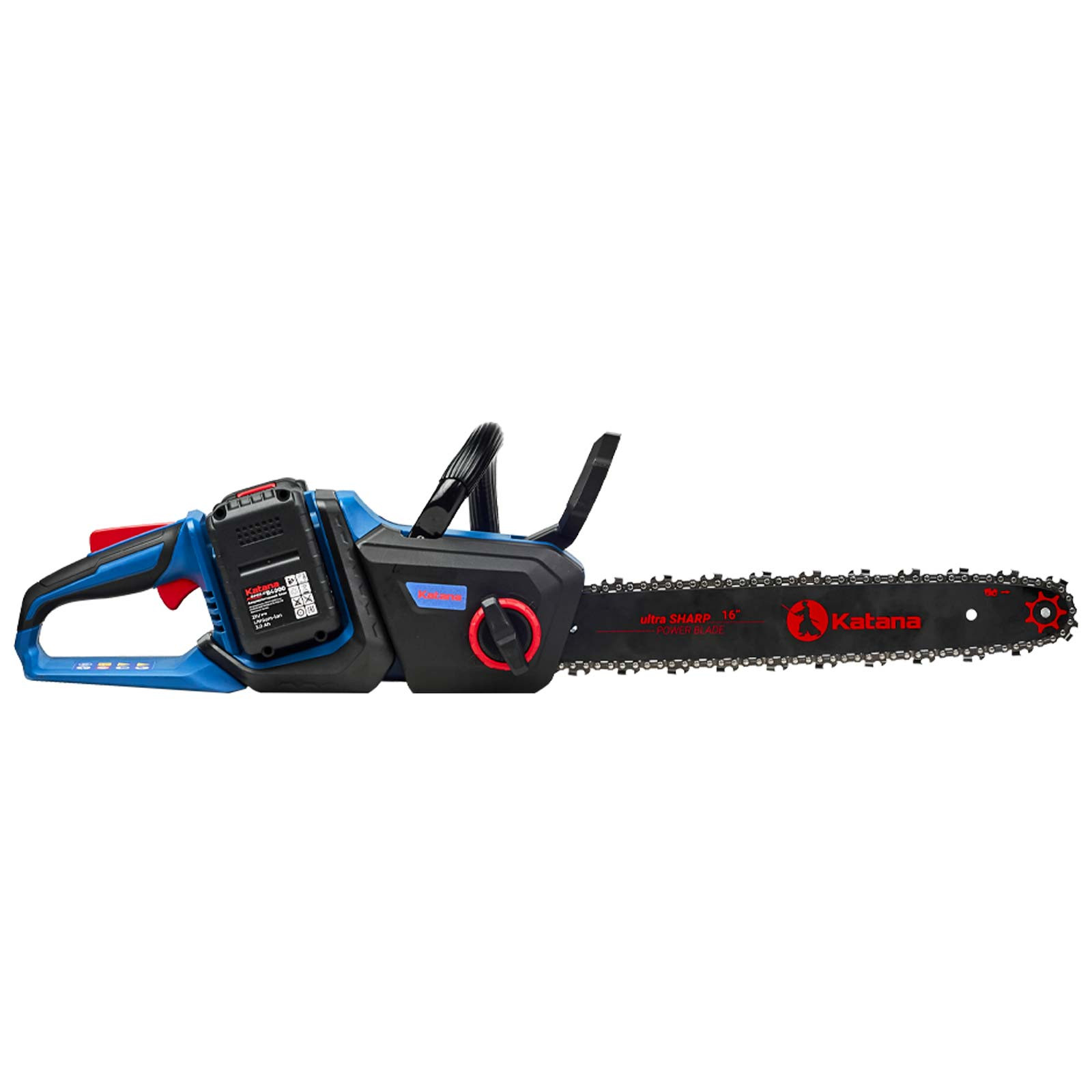 Пила цепная аккумуляторная KATANA DT2104-PRO(Бесщет, 42V, 2x4Ah, 40см, 0,375", 1,3мм, 56зв.,бесключ)