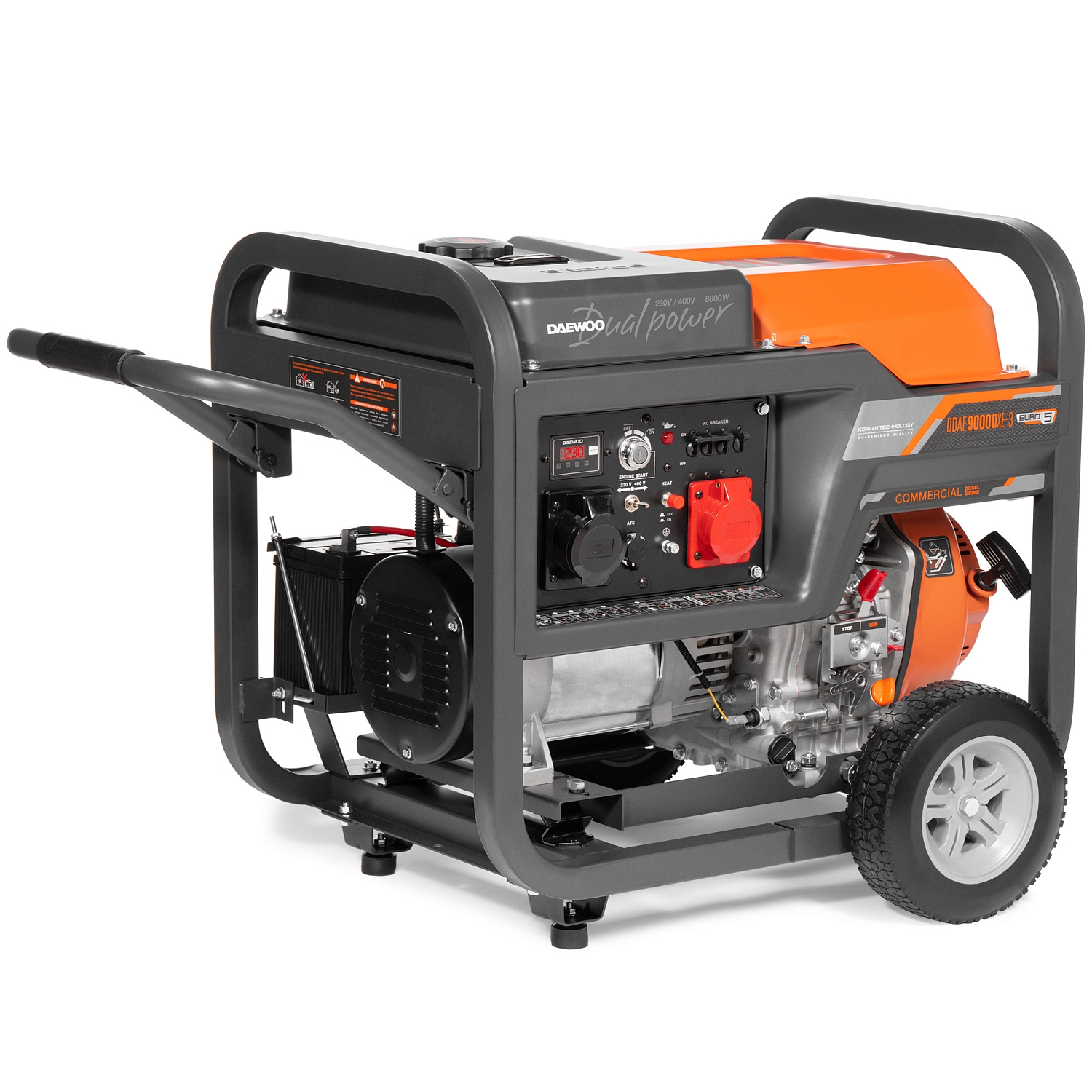 Генератор дизельный DAEWOO DDAE 9000DXE-3