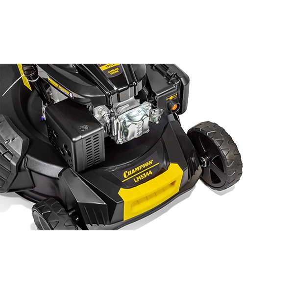 Газонокосилка бензин. Champion LM5344, 4,4 кВт, привод 525 мм, 65 л 25-75 мм 1 рычаг/6, 4в1