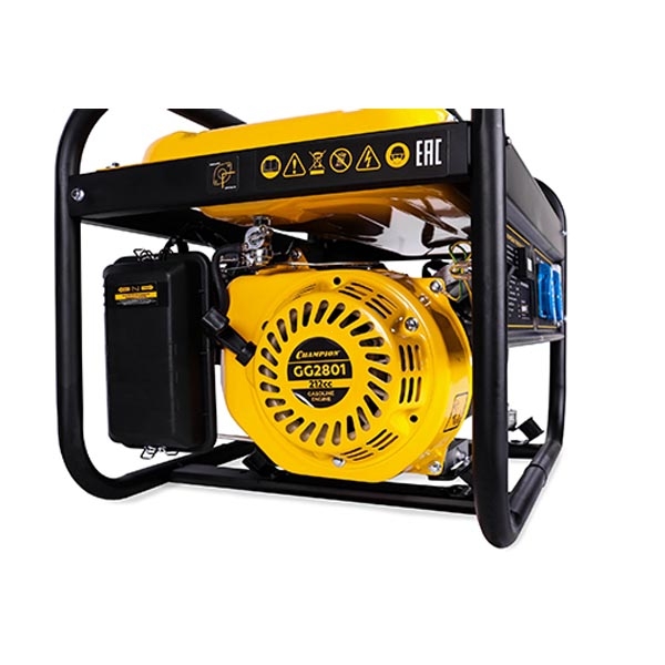 Генератор бензин. Champion GG2801, OHV 7 лс, 15л, 2,8/3,0 кВт