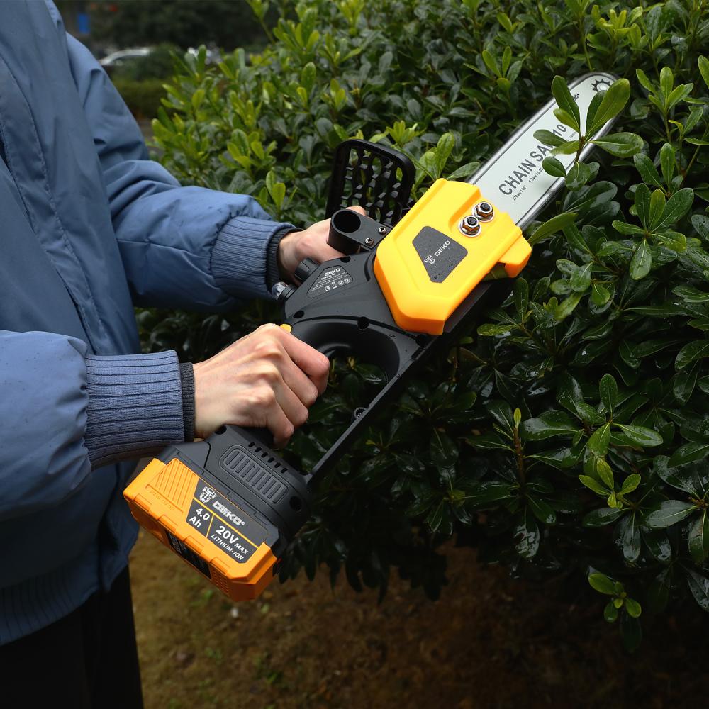 Пила цепная аккумуляторная DEKO DKCHS 20 081-2001