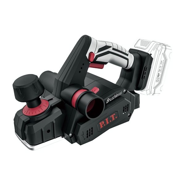 Рубанок аккумуляторный бесщеточный P.I.T. PEP20H-82A solo,20 В, 16000 об/мин, 2 ножа 82 мм, глубина 0-2 мм