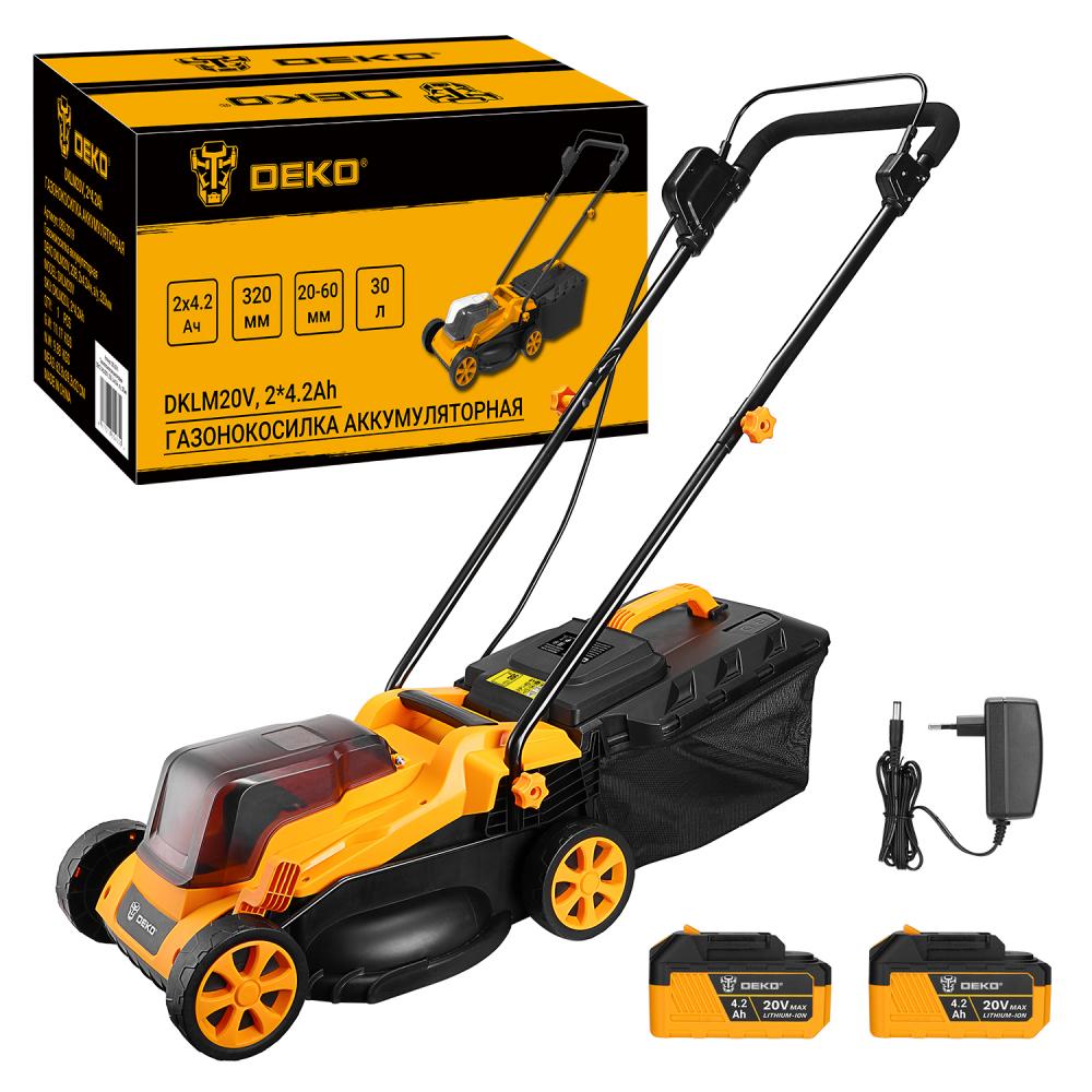 Газонокосилка аккумуляторная DEKO DKLM20V 083-2019