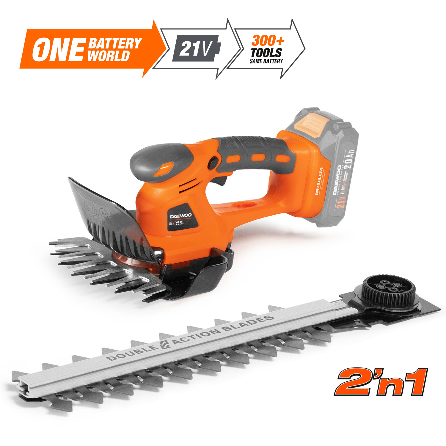 Ножницы-кусторез аккумуляторные DAEWOO DAHT 2521Li