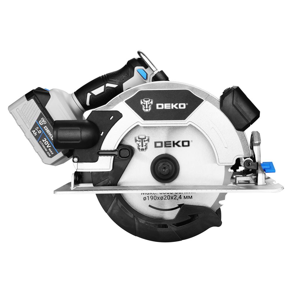 Пила циркулярная аккумуляторная DEKO CSDU20 PRO 083-1105