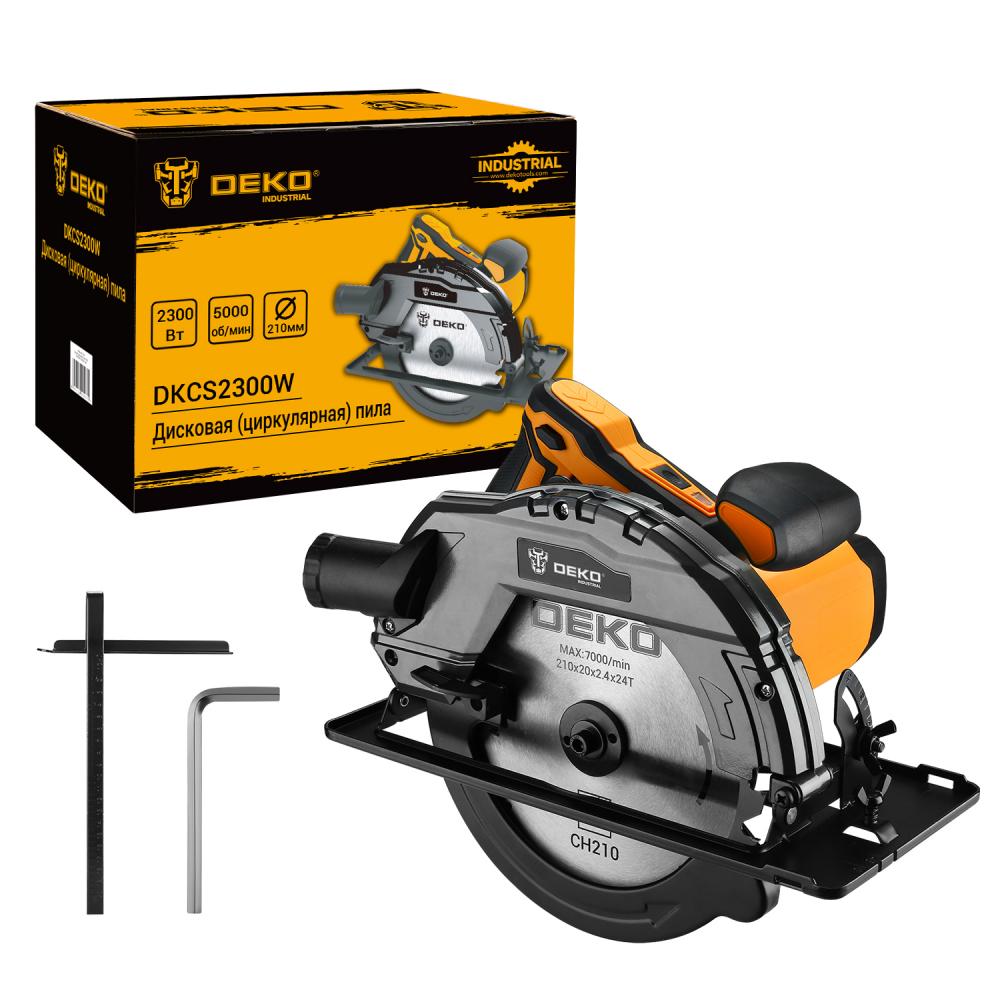 Пила циркулярная DEKO DKCS2300W